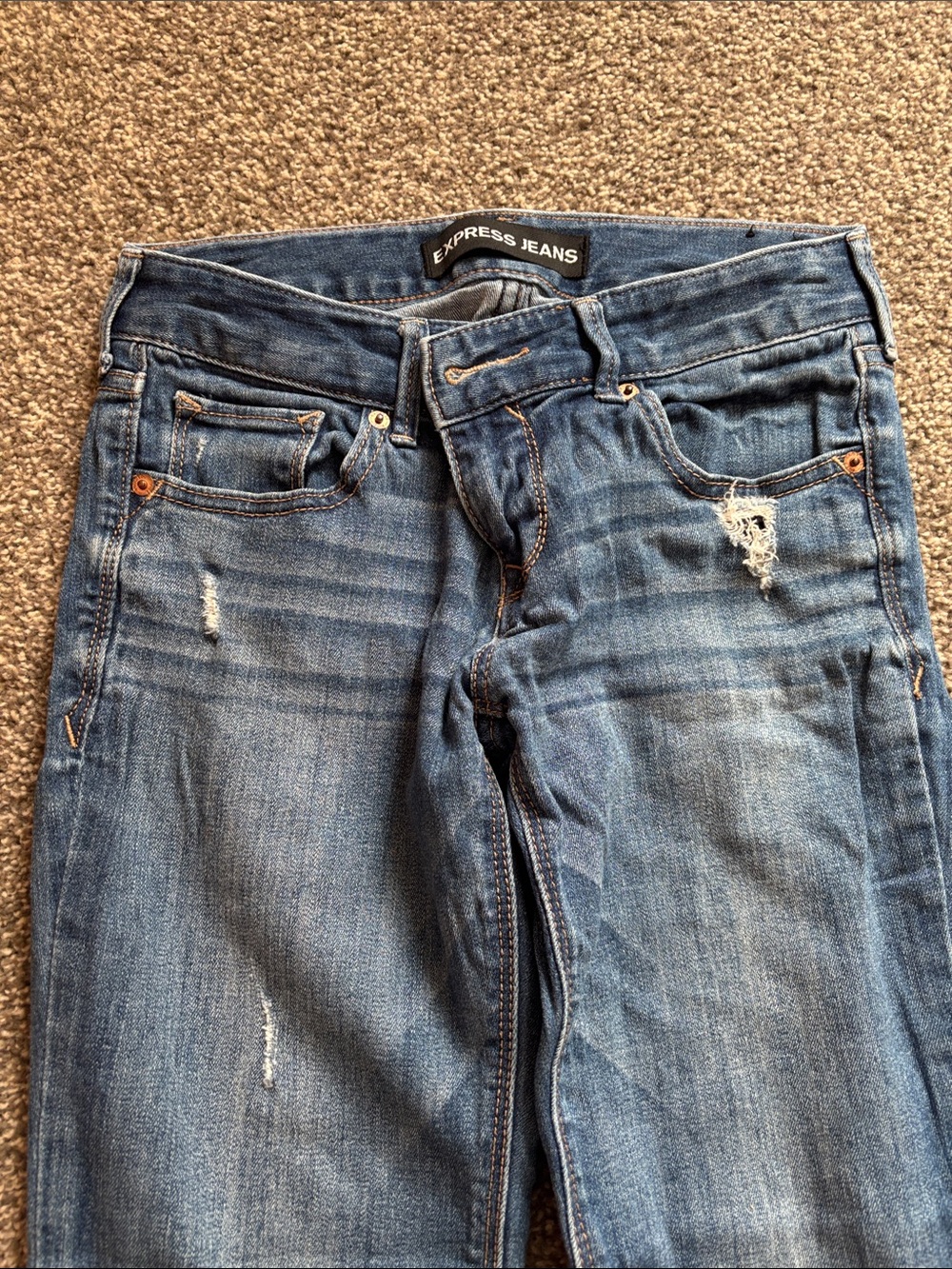 Women Jeans Slim Flare  Stella Low Rise - Picture 4 of 9